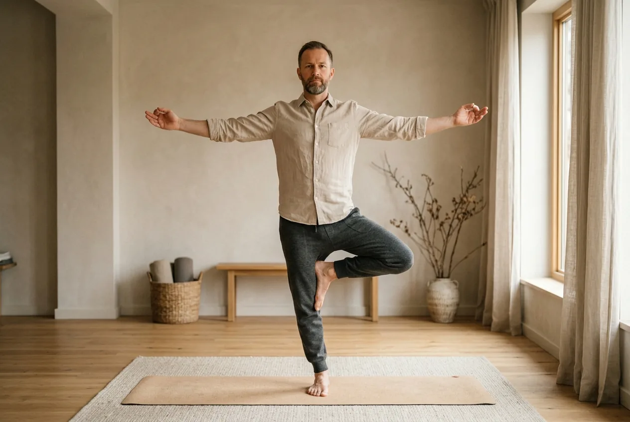 Balance exercises for steadier posture and fall prevention