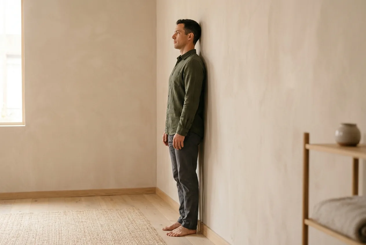 How to check your posture at home (the wall test)