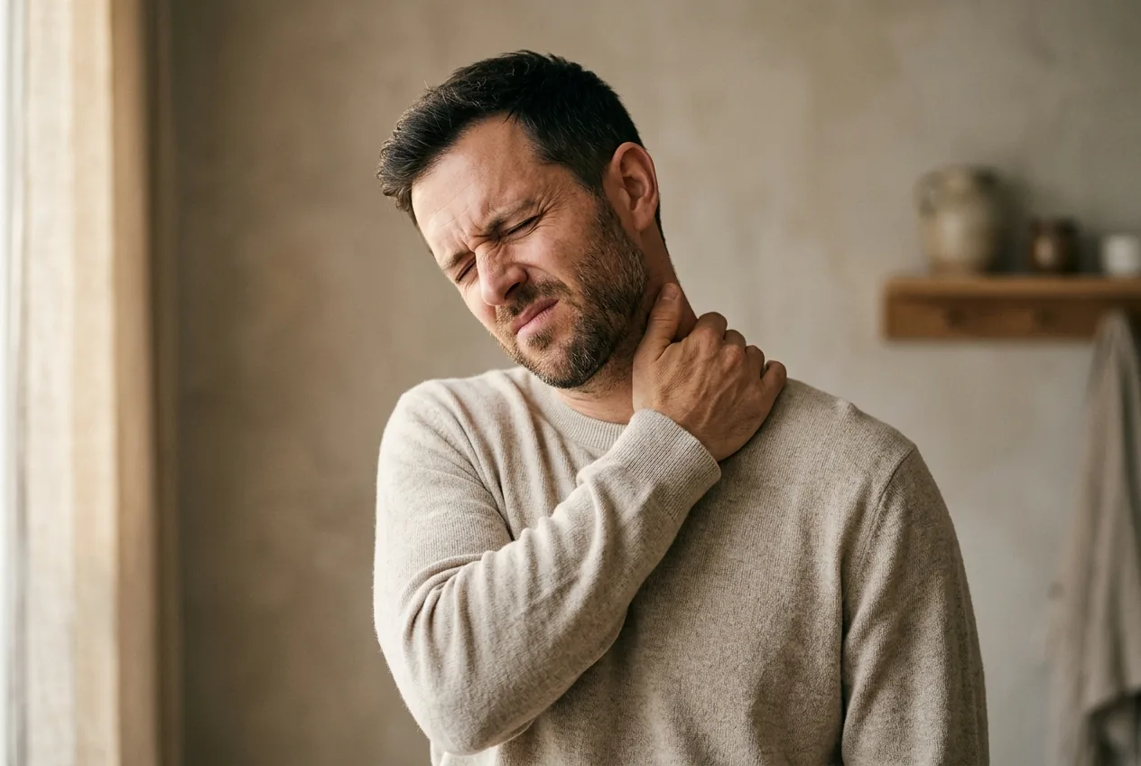Crick in the neck: can't turn your head? Do this