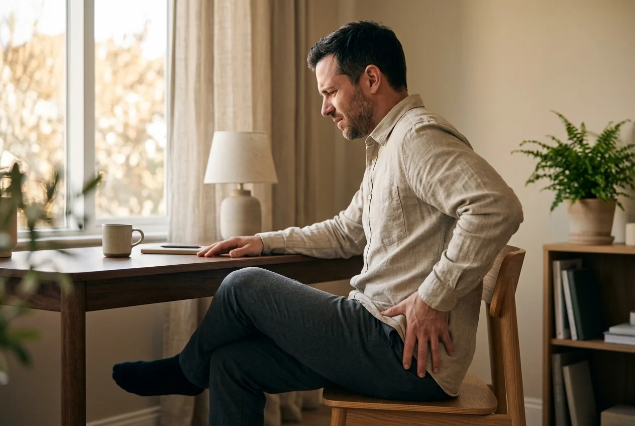 Hip pain when sitting (and driving): causes and fixes