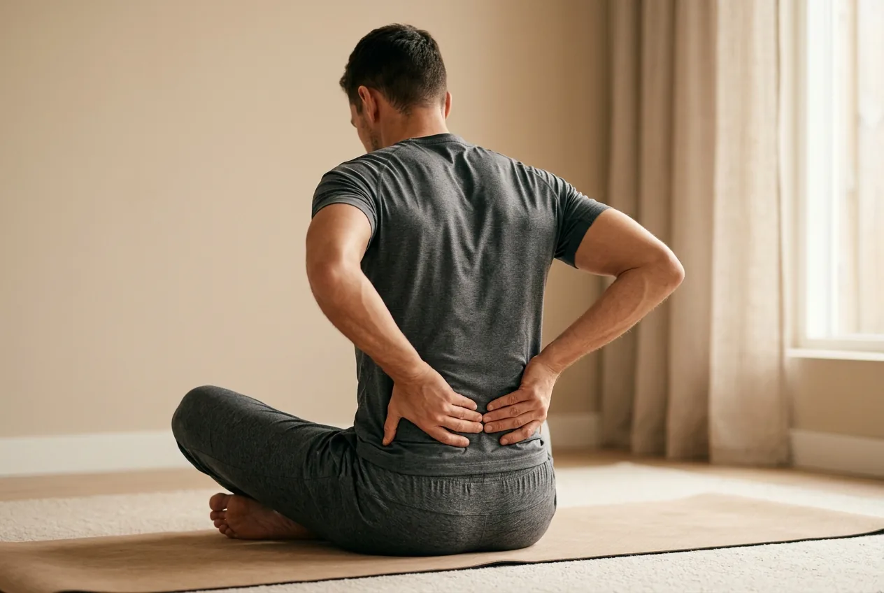 Lower back pain above buttocks: causes and relief