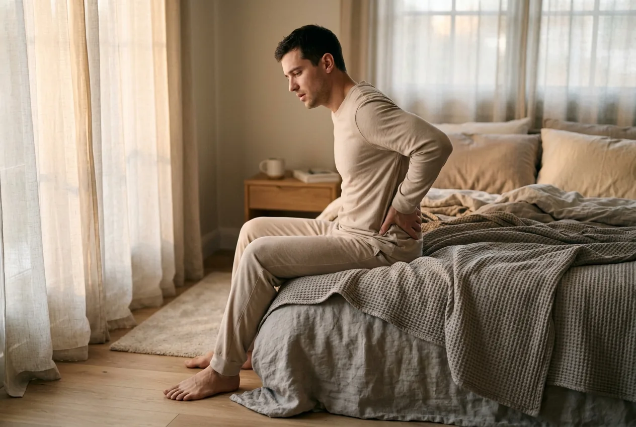 Lower back pain in the morning: why it happens and how to stop it